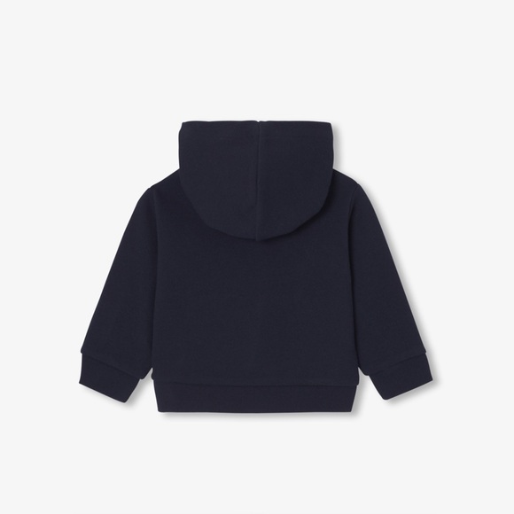 Jacadi Baby Zip Up Sweatshirt Hoodie in Marine size 24M - Picture 2 of 10